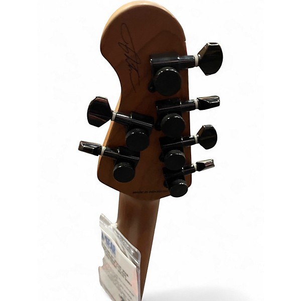 Used Sterling by Music Man Jason Richardson cytlass Crimson Red Trans Solid Body Electric Guitar