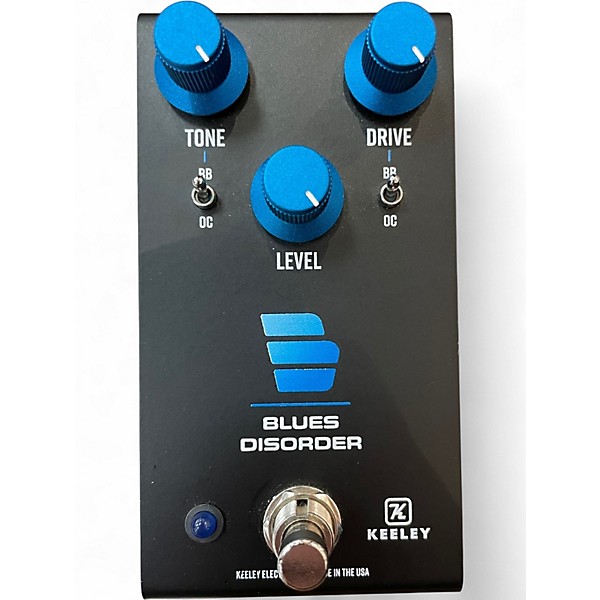 Used Keeley Blues Disorder Effect Pedal