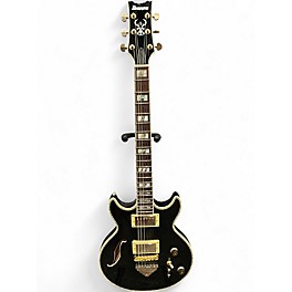 Used Ibanez AR520H Black Hollow Body Electric Guitar