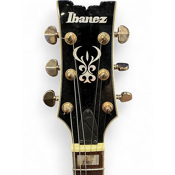 Used Ibanez AR520H Black Hollow Body Electric Guitar