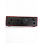 Used Focusrite Scarlett solo gen 4 Audio Interface