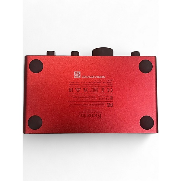 Used Focusrite Scarlett solo gen 4 Audio Interface