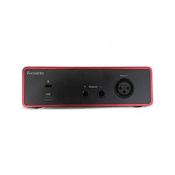 Used Focusrite Scarlett solo gen 4 Audio Interface