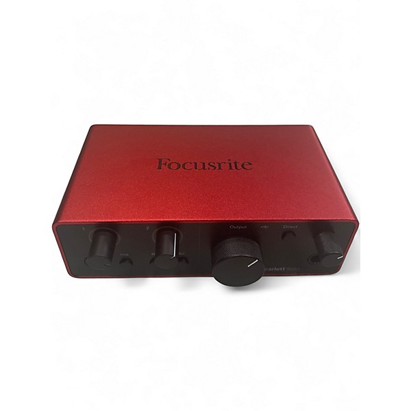 Used Focusrite Scarlett solo gen 4 Audio Interface