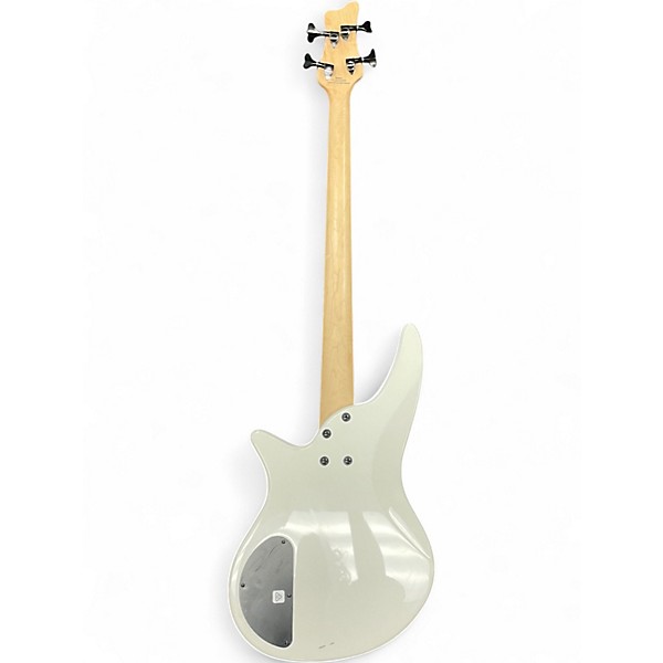 Used Jackson JS2 Spectra Bass White Electric Bass Guitar