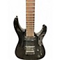 Used Jackson JS22-7 Dinky 7 String Black Solid Body Electric Guitar