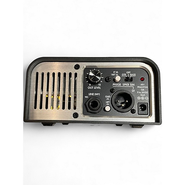 Used Two Notes AUDIO ENGINEERING Torpedo Captor Loadbox/Attenuator/DI Black 8 Ohm Power Attenuator