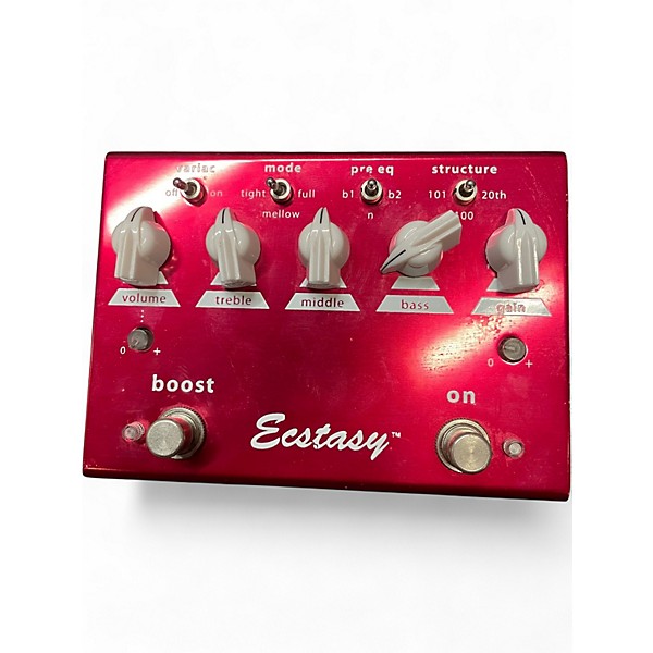 Used Bogner Ecstasy Red Overdrive Effect Pedal