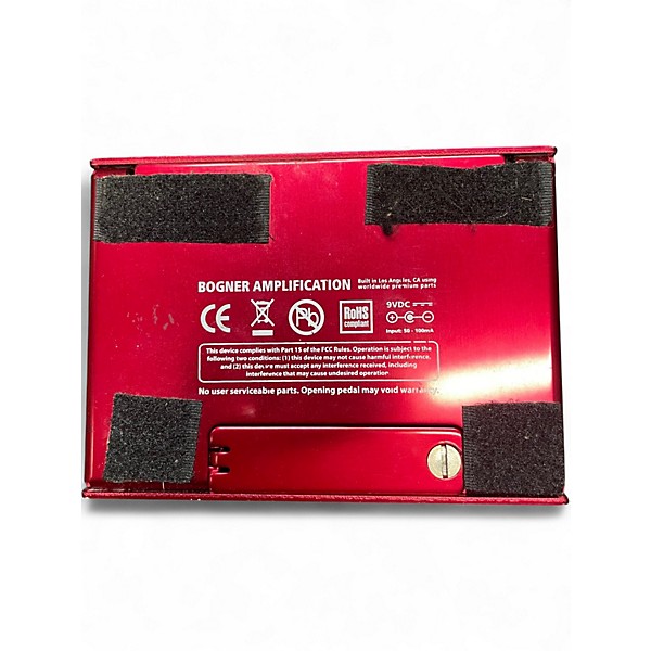 Used Bogner Ecstasy Red Overdrive Effect Pedal