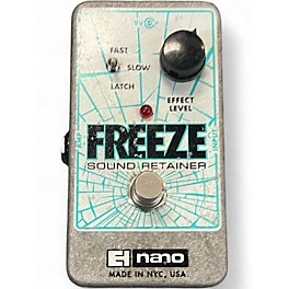 Used Electro-Harmonix Freeze Sound Retainer Compression Effect Pedal
