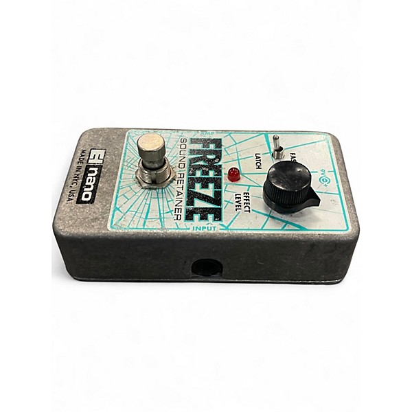 Used Electro-Harmonix Freeze Sound Retainer Compression Effect Pedal