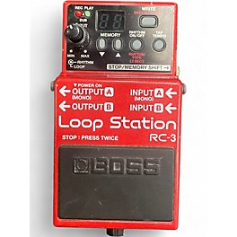 Used BOSS RC3 Loop Station Pedal