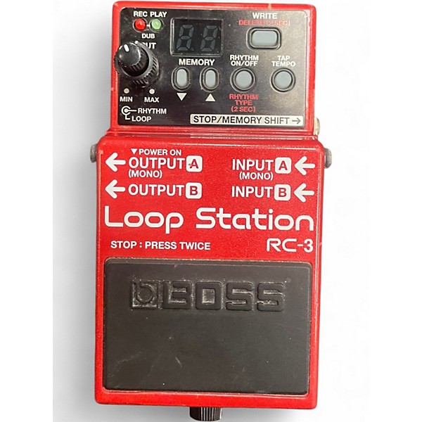 Used BOSS RC3 Loop Station Pedal