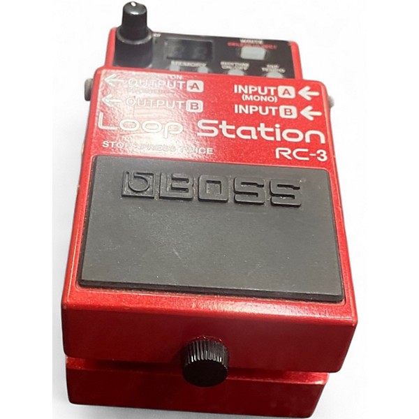Used BOSS RC3 Loop Station Pedal