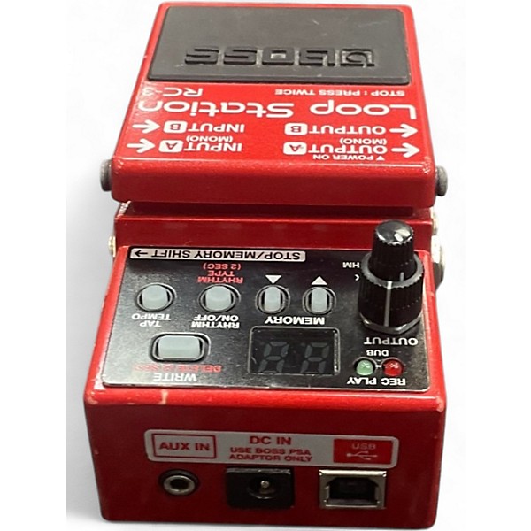 Used BOSS RC3 Loop Station Pedal