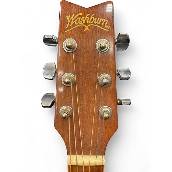 Used Washburn D10S Natural Acoustic Guitar