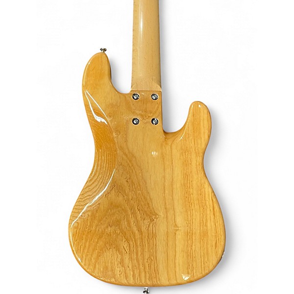 Used 2011 Regenerate Guitar Works VRB5 Fretless Left Handed Natural Electric Bass Guitar