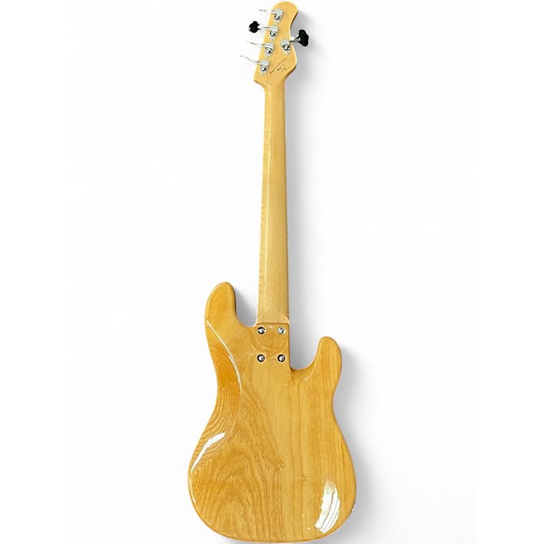 Used 2011 Regenerate Guitar Works VRB5 Fretless Left Handed Natural Electric Bass Guitar