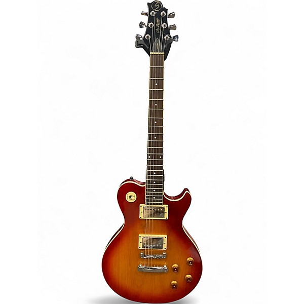 Used Greg Bennett Design by Samick AV3 Cherry Sunburst Solid Body Electric Guitar