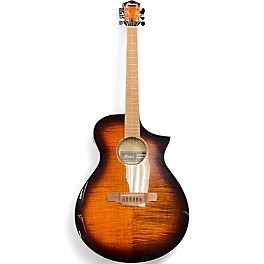 Used Ibanez AEWC400-AMS FLAMED MAPLE BURST Acoustic Electric Guitar