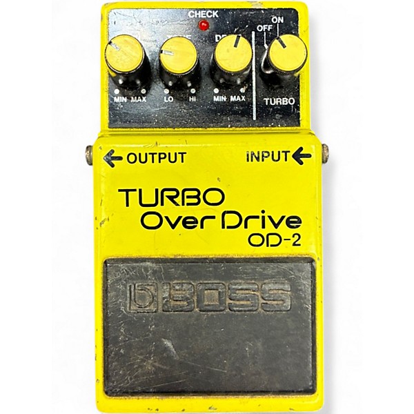 Used BOSS OD2 Turbo Overdrive Effect Pedal