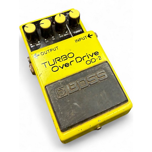 Used BOSS OD2 Turbo Overdrive Effect Pedal