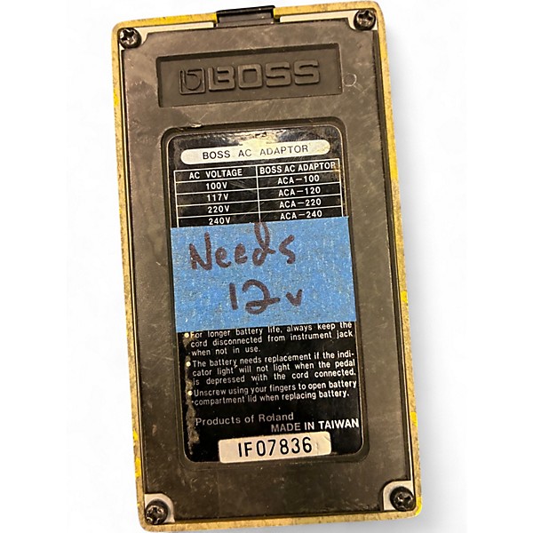 Used BOSS OD2 Turbo Overdrive Effect Pedal