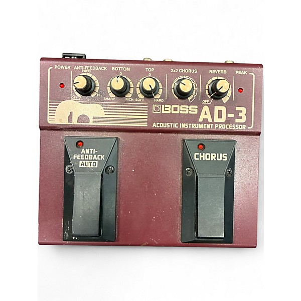 Used BOSS AD3 Acoustic Instrument Processor Effect Processor