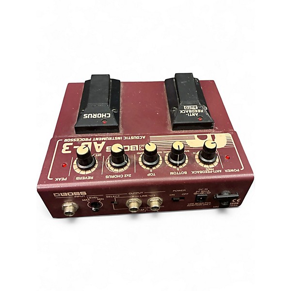 Used BOSS AD3 Acoustic Instrument Processor Effect Processor