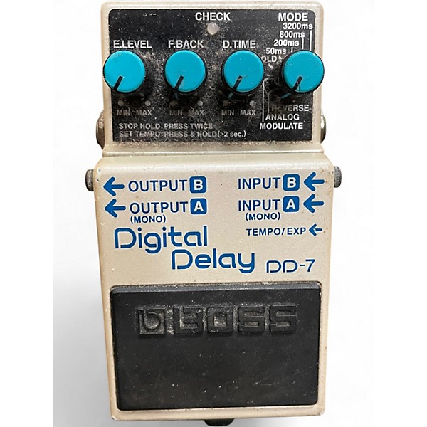 Used BOSS DD7 Digital Delay Effect Pedal
