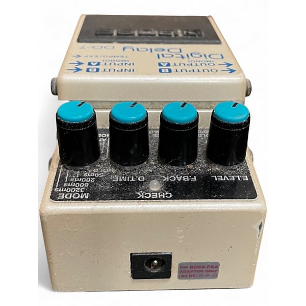Used BOSS DD7 Digital Delay Effect Pedal