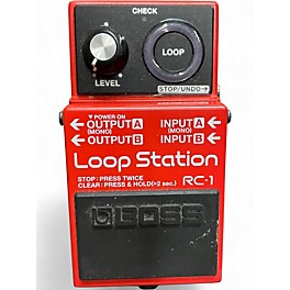 Used BOSS RC1 Loop Station Pedal