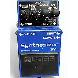 Used BOSS SY1 Effect Pedal
