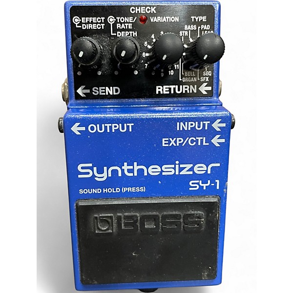 Used BOSS SY1 Effect Pedal