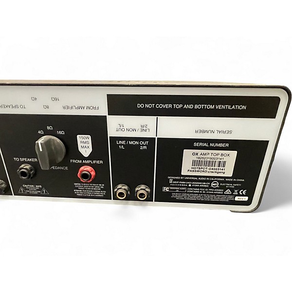 Used Universal Audio Ox Power Attenuator