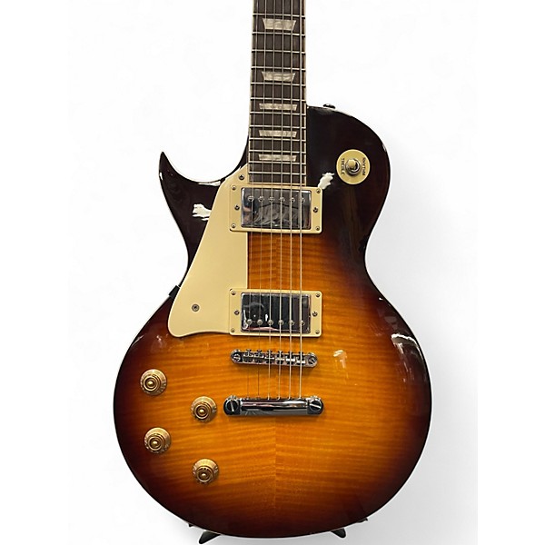 Used Vintage V100TSB Tobacco Sunburst Solid Body Electric Guitar