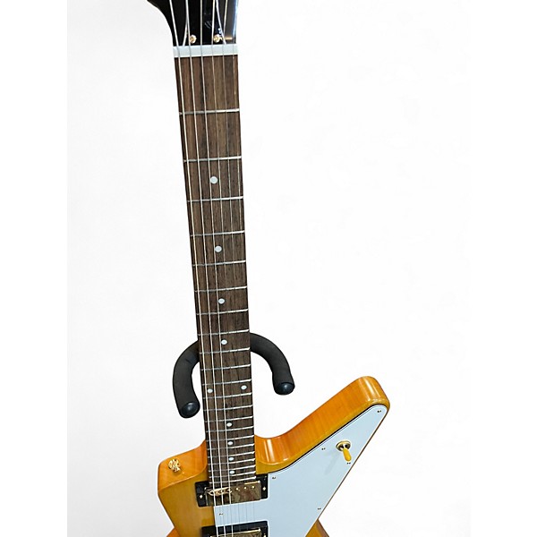 Used Epiphone Inspired By Gibson Explorer Natural Solid Body Electric Guitar