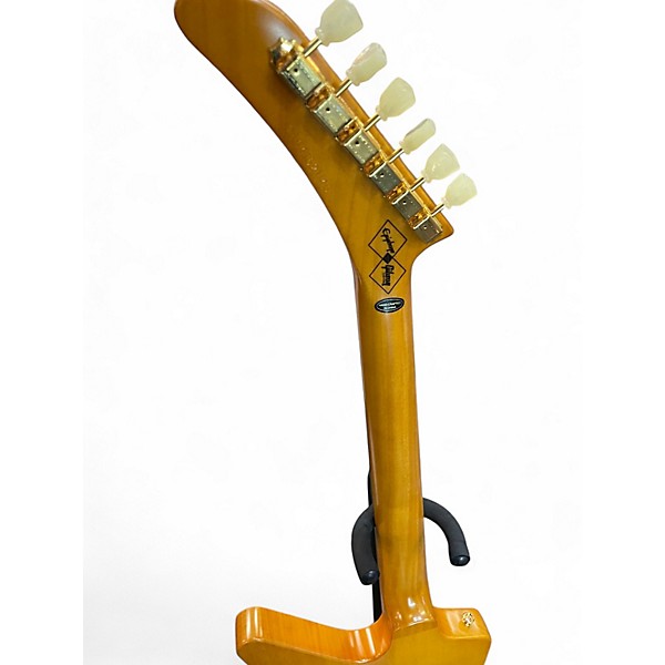 Used Epiphone Inspired By Gibson Explorer Natural Solid Body Electric Guitar