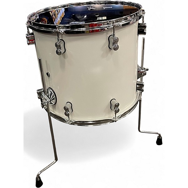 Used PDP by DW 16in Concept Series White Drum