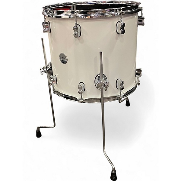 Used PDP by DW 16in Concept Series White Drum