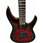 Used Schecter Guitar Research CR6 Red Solid Body Electric Guitar