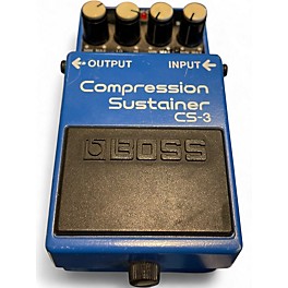 Used BOSS CS3 Compressor Sustainer Effect Pedal