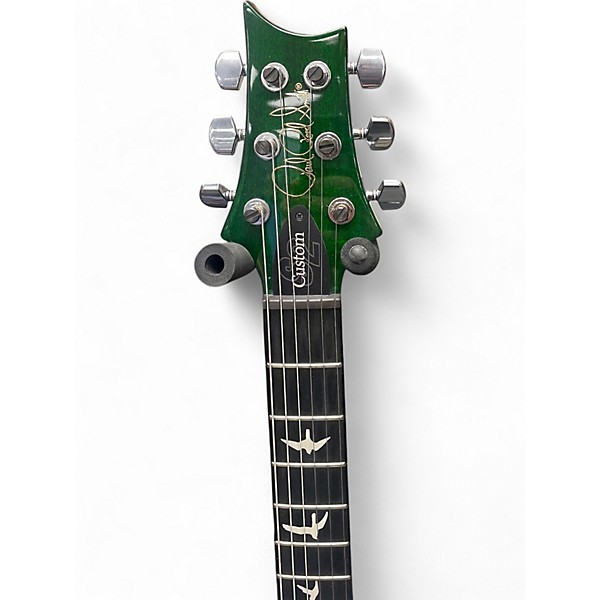 Used PRS S2 Custom 24 Trans Green Solid Body Electric Guitar