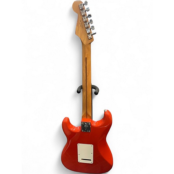 Used Fender Player Stratocaster Fiesta Red Solid Body Electric Guitar
