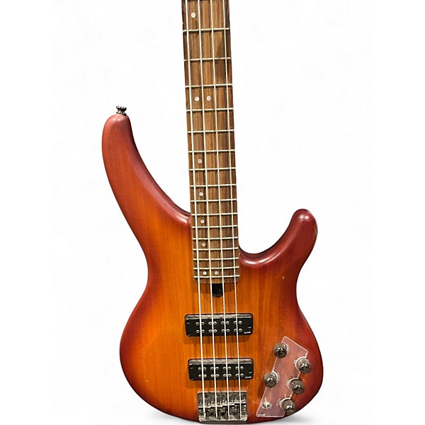 Used 2021 Yamaha TRBX504 2 Color Sunburst Electric Bass Guitar