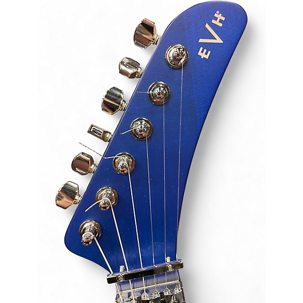 Used EVH 5150 Series Deluxe Auqa burst Solid Body Electric Guitar