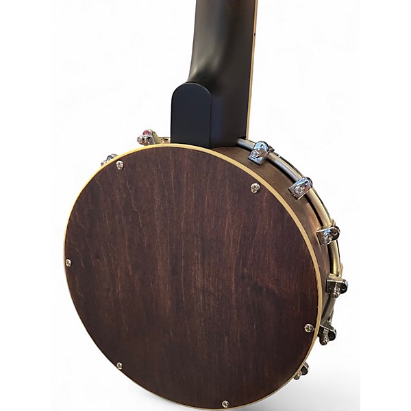 Used Gold Tone Tenor Banjo Ukulele vintage brown Banjo