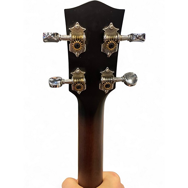 Used Gold Tone Tenor Banjo Ukulele vintage brown Banjo