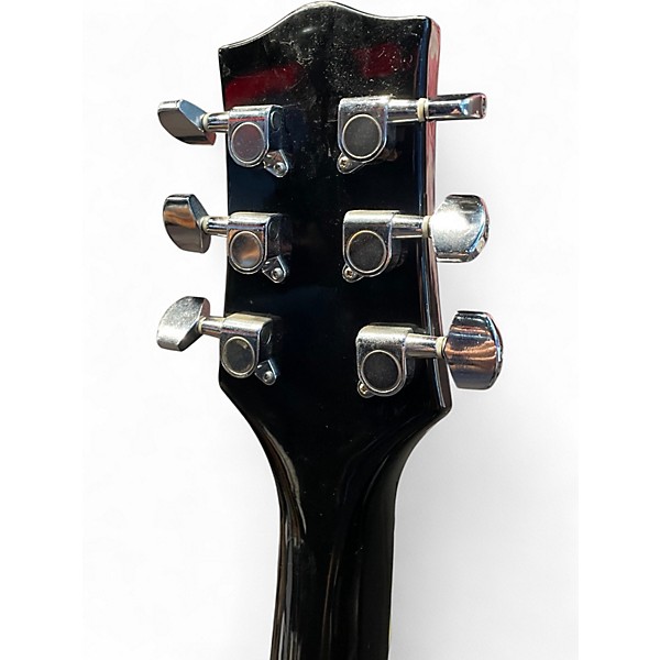 Used Jay Turser ES335 Style Black Hollow Body Electric Guitar