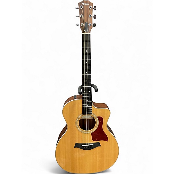 Used Taylor 214CE Natural Acoustic Electric Guitar